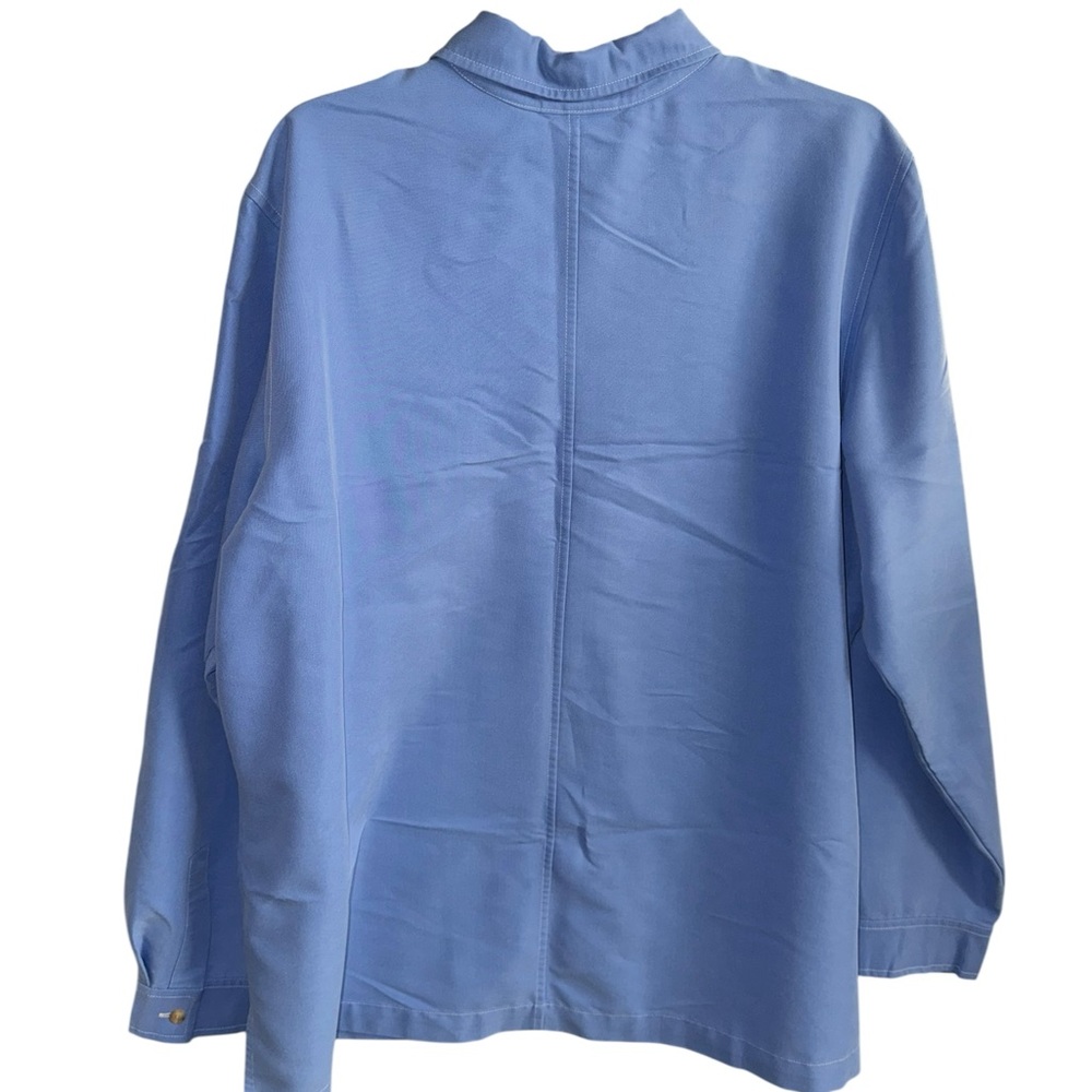 J.H. Collectibles Periwinkle Blue Long Sleeve Button-Down - XL - Picture 2 of 5